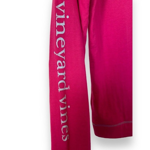 Vineyard Vines Women’s lined Hot Pink Pullover Hoodie Size XS - Picture 6 of 10